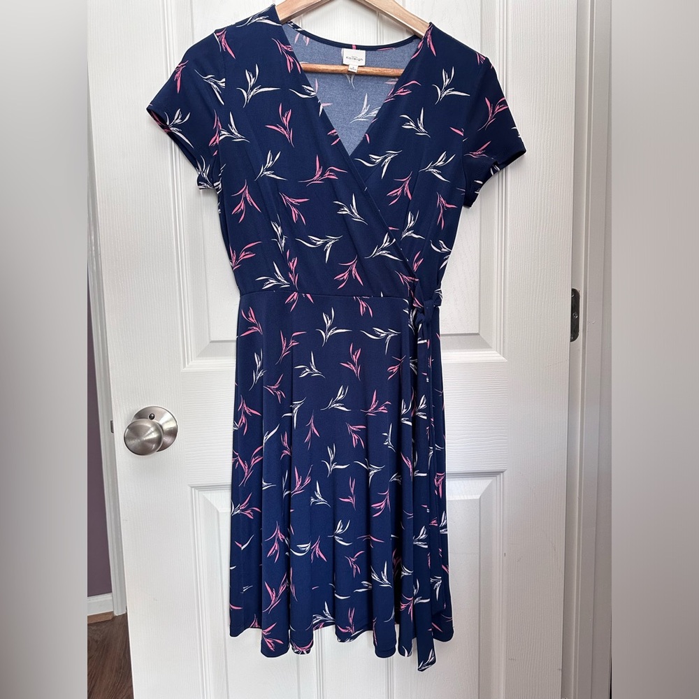 Kaileigh Arnett Faux Wrap Dress Size Small EUC